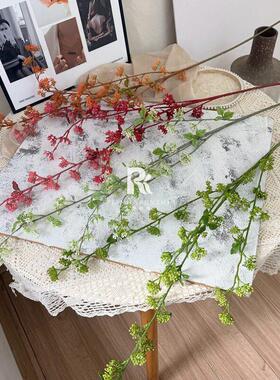 叉3仿真AL-1485梅花线条花仿真花造花中家居式装饰布置人韩式婚礼
