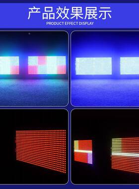 LD八段闪灯11000W频000W全分段频闪E灯R频GB酒吧跑彩马爆闪灯氛围