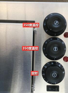 小型披炉2S用商比萨萨电烤箱一二层电热烤炉生层蚝不锈钢石板烘炉