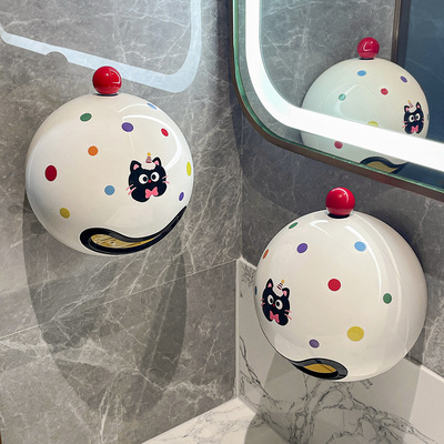 卫生间纸巾盒厕所壁挂式卷纸置物架浴室免打孔防水收纳厕纸放置盒