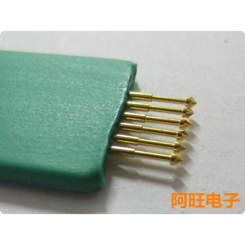 1.5mm-6P单排 烧录针 写程序 测试针 间距1.5mm 6脚 探针