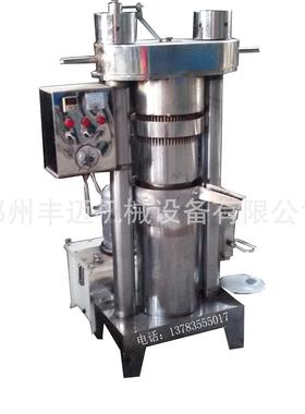 全自动 加热压榨18油0型立式芝麻榨机导热好YHD 液压芝麻香油 机