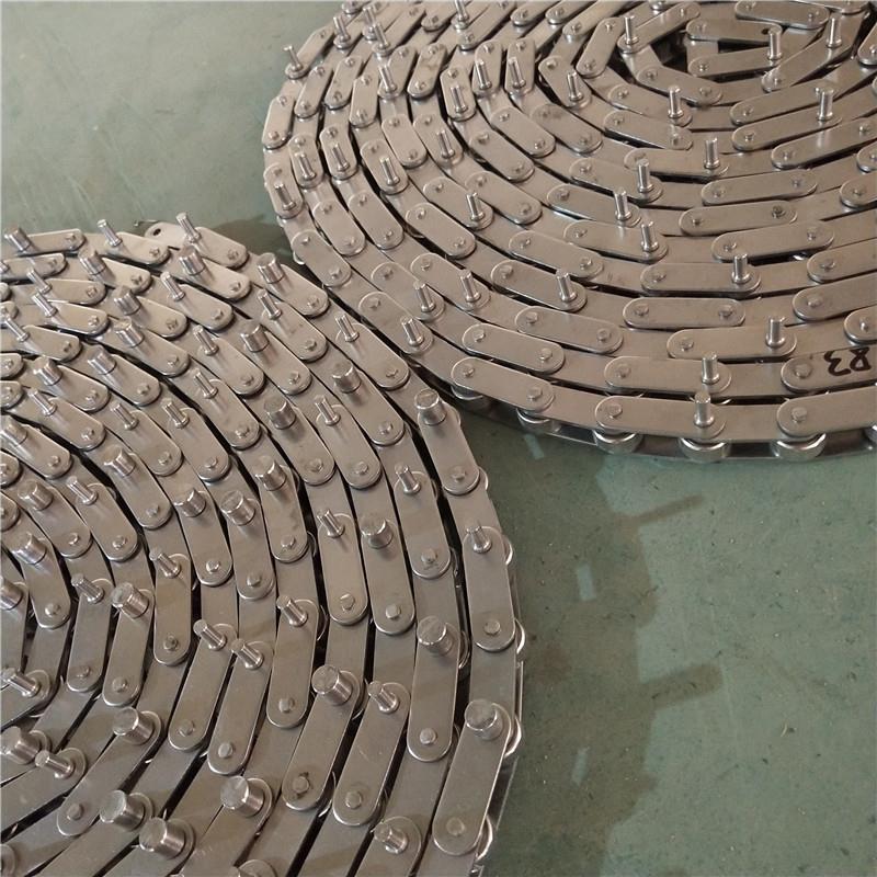不锈钢链条传动链条工业提升链条非标滚子链条 料斗配套链条