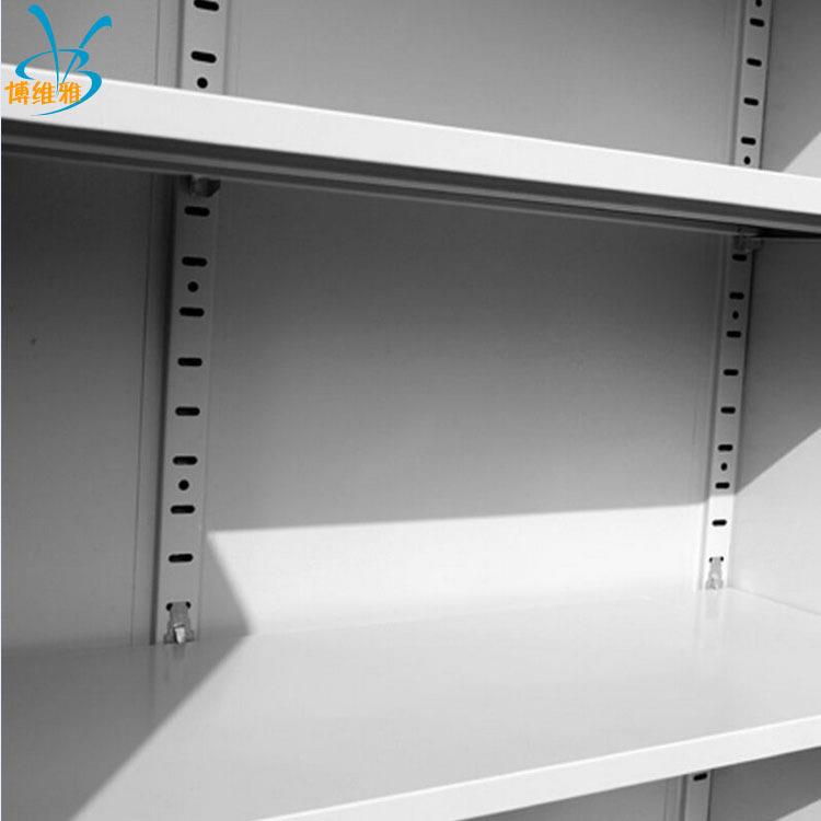 带锁文件柜 BWY-2001档案资料铁办公柜证柜 5凭节储物柜 五节皮柜