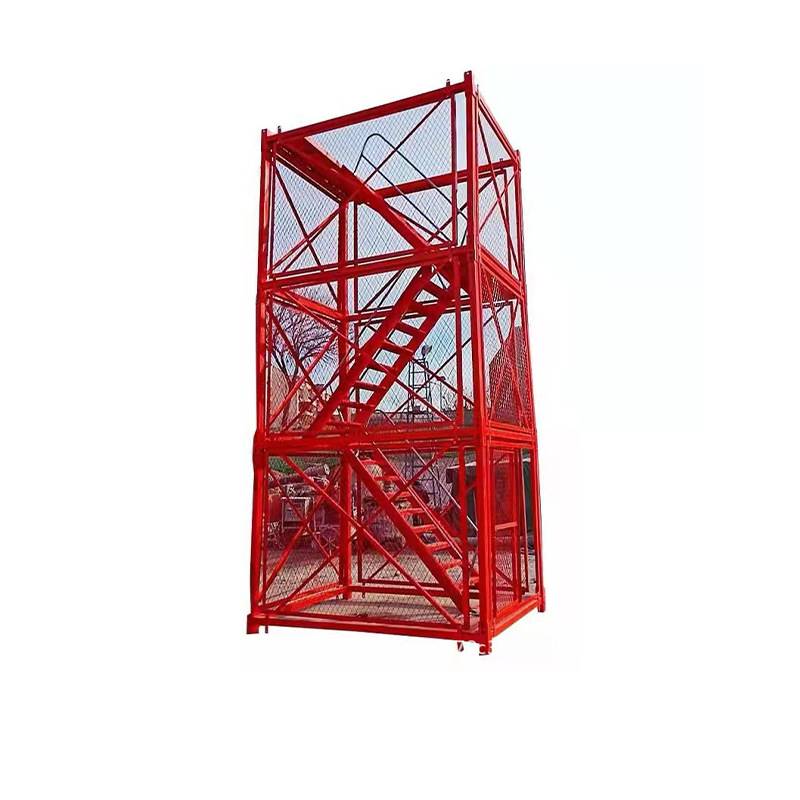 安全梯笼 施工安全爬梯 基坑防护通道桥梁施工组合框架式安全梯i.