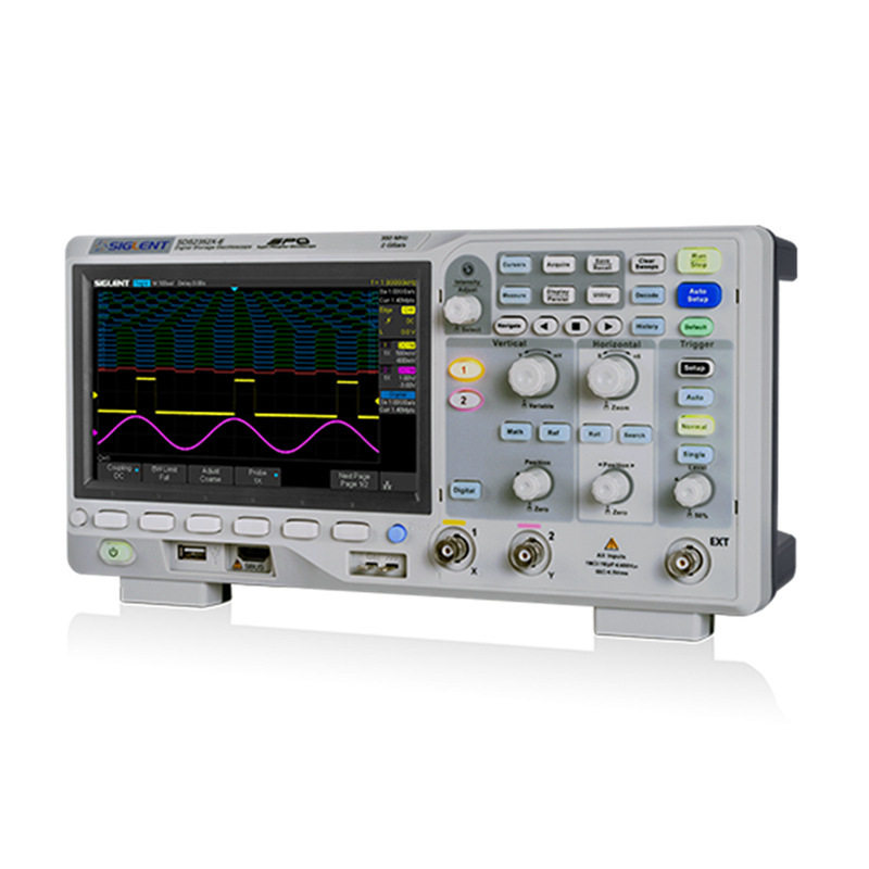 鼎阳SIGLENT SDS2352X-E 二通道350M荧光示波器2G采样率触摸屏