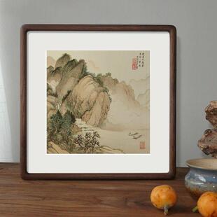 油画外框画框木条自己组装内嵌式L型数字画框装裱框架简约订作