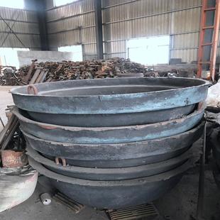 熔炉炼铜 锌铝锡银等大口径生铁锅坩埚厂家直销翻砂铸造 生铁铸件