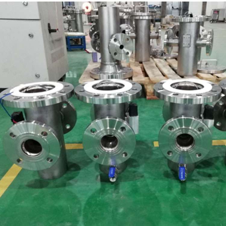 LFT系列工业固液分离不锈钢蓝式过滤器 污水处理直通式蓝式过滤器