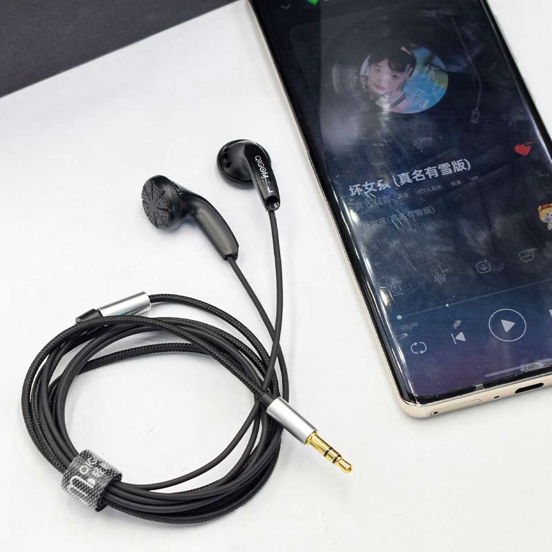 轻歌曼工厂直销S300珍珠白HIFI高阻平头塞暖声柔和MX500外壳