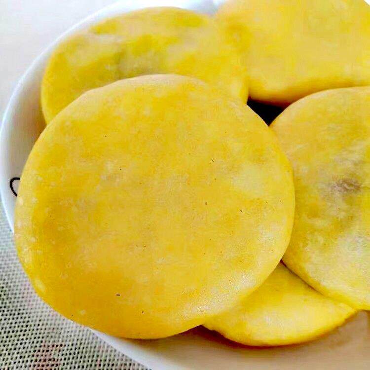 【京东包邮】山西黄米面油糕10个/袋手工红豆馅油炸糕半成品700克