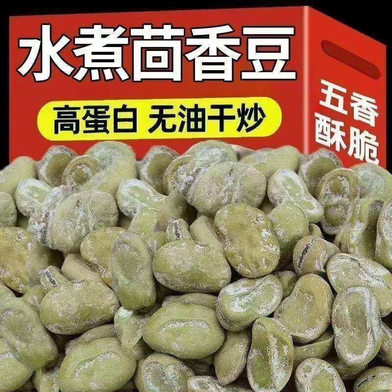 休闲零食正宗绍兴特产茴香豆咸香大蚕豆茴香豆水煮老式五香豆类