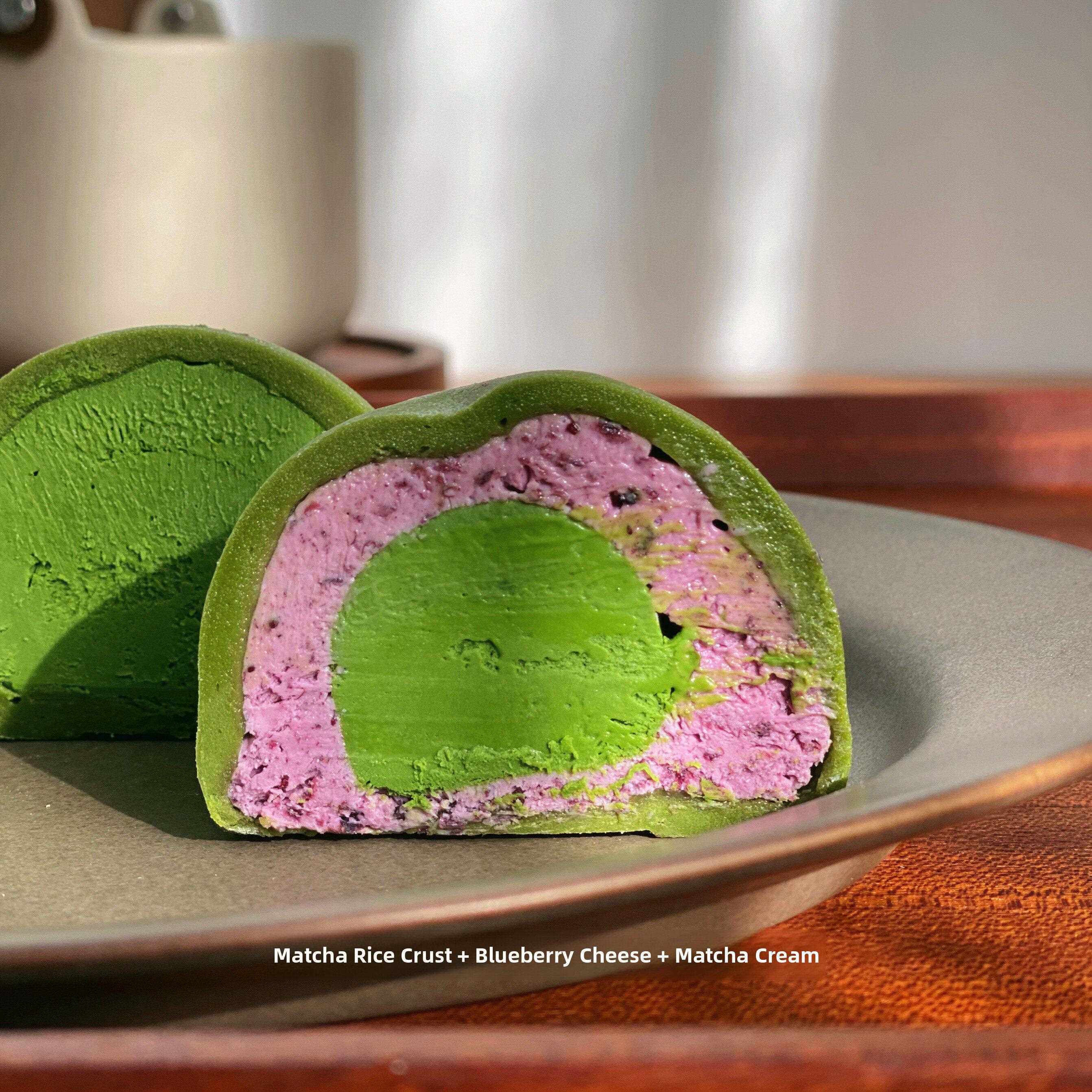 小春日食 抹茶生巧麻薯蓝莓奶酪团子糯米糍甜品点心早餐零食