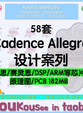 Cadence Allegro设计参考案例原理图pcb海思 赛灵思 DSP ARM芯片