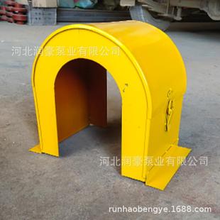 翻盖对轮防护罩风机电机联轴器护罩防尘防雨罩安全保护罩水泵护罩