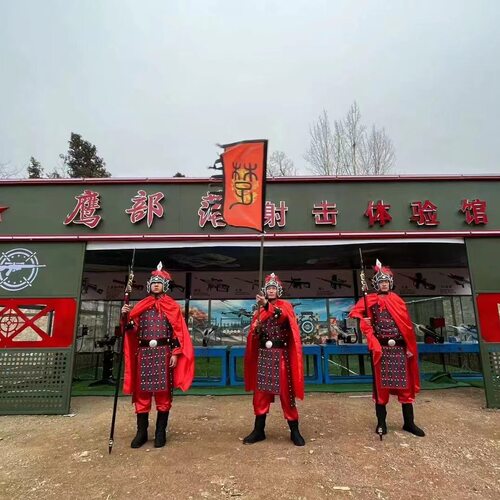 户外儿童连发加特林枪林弹雨气炮枪射击打靶游乐设备游乐气炮厂家