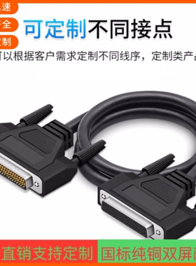 纯铜DB62连接线公对母 DB62针对孔数据线 HPDB62延长双绞线信号线