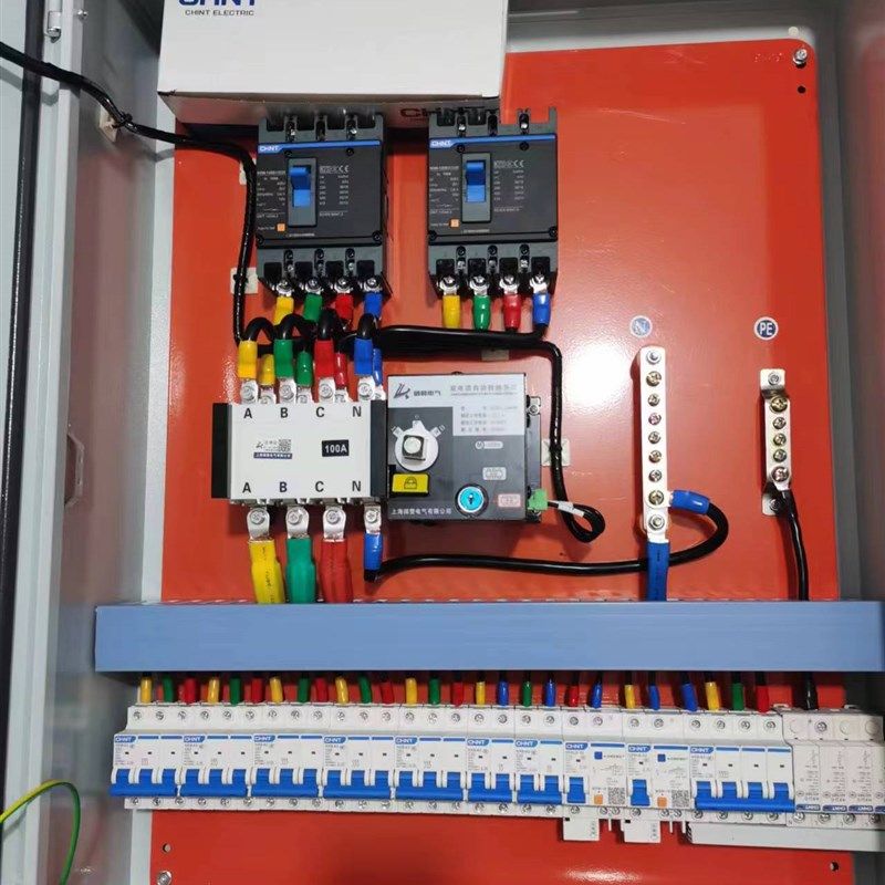 低压双电源自动切换箱消防转接控制箱主备照明控制柜排烟风机电箱