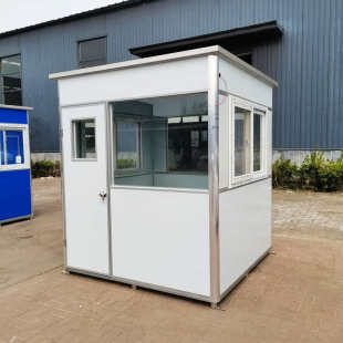 户外移动岗亭保安亭值班治安休息室临时工地活动房门卫室新疆包邮