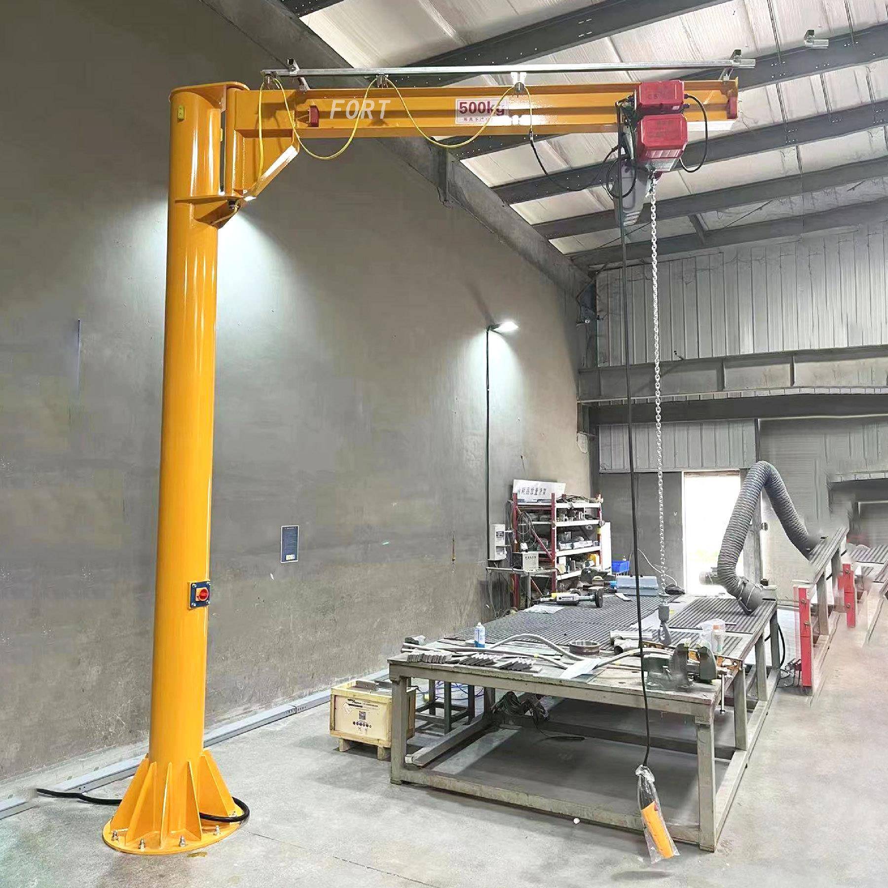 孚尔工厂供5应爆0特GSE.T灵活款270度手动旋转悬臂吊