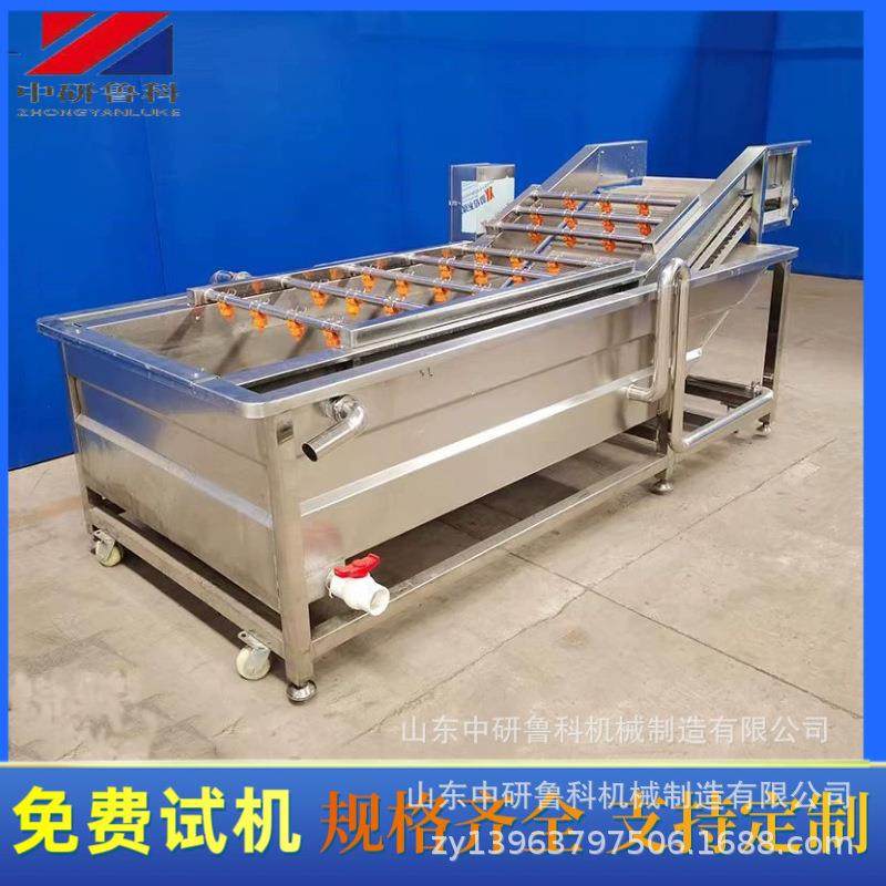 果药蔬去清农清残清洗设备 杨梅蓝莓油菜气泡洗机 大型蔬IRX菜材