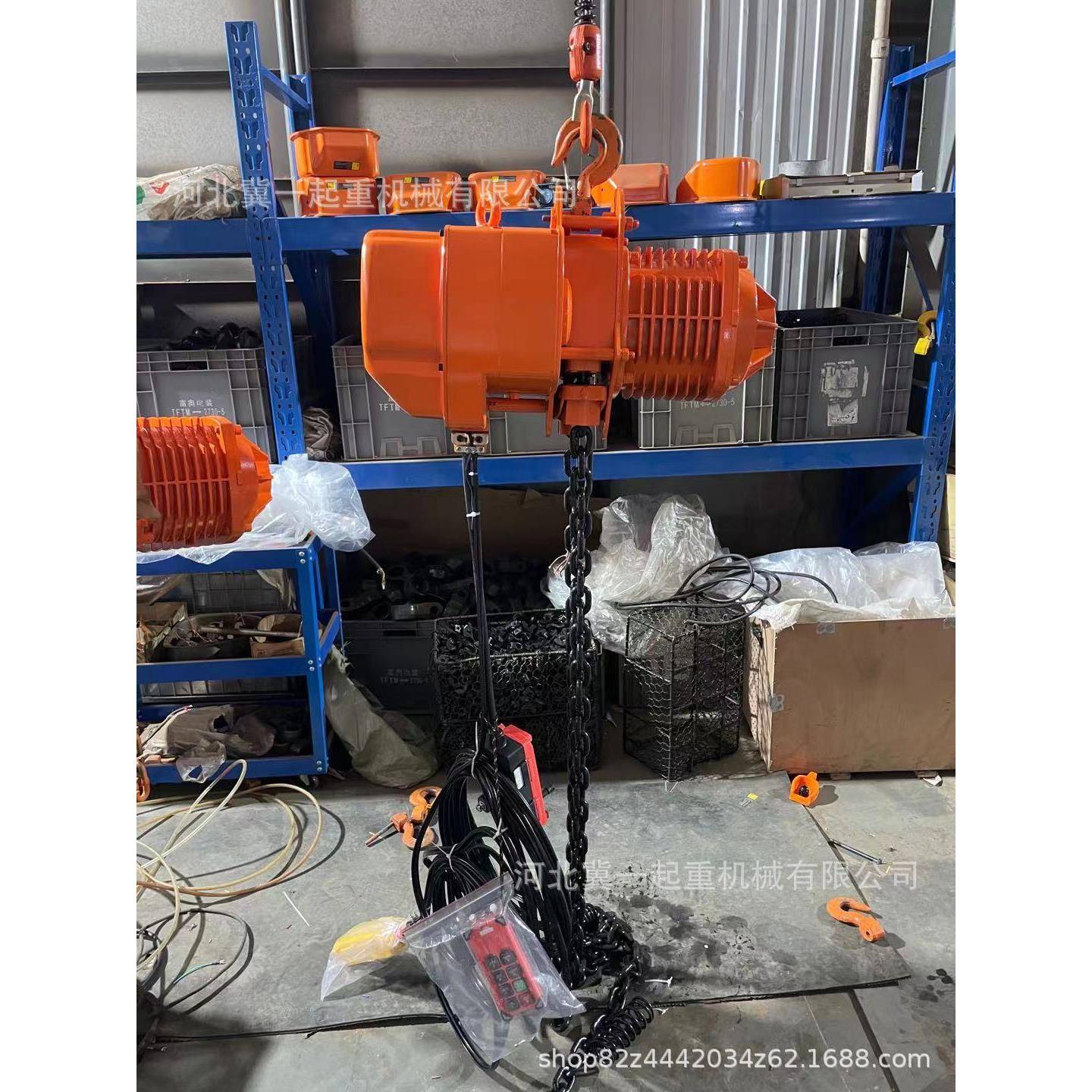 鬼头款环链电动式葫芦吨1/23t起重吊机380v380v固定/220v固运定式