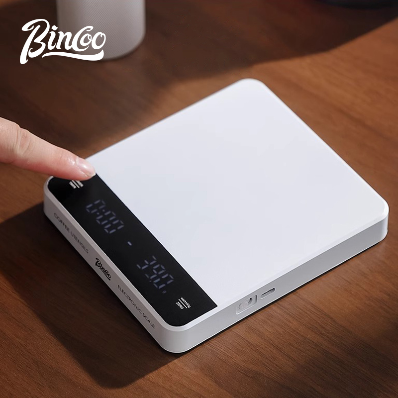Bincoo手冲咖啡电子称智能家用秤意式咖啡豆称重器专用自动计时秤