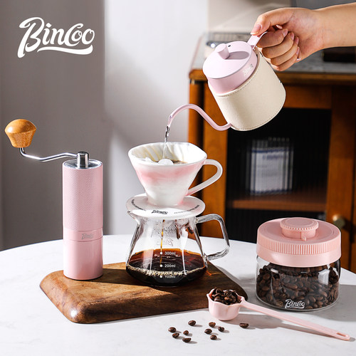 Bincoo手冲咖啡壶套装陶瓷滤杯