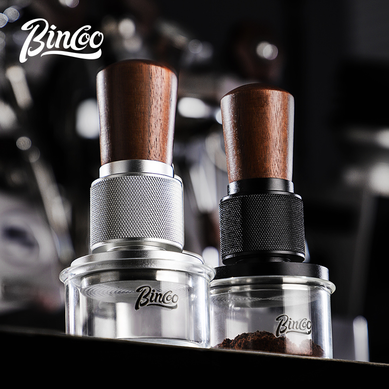 Bincoo冲击粉锤 恒力30磅咖啡压粉器51/58mm 意式咖啡器具压粉锤