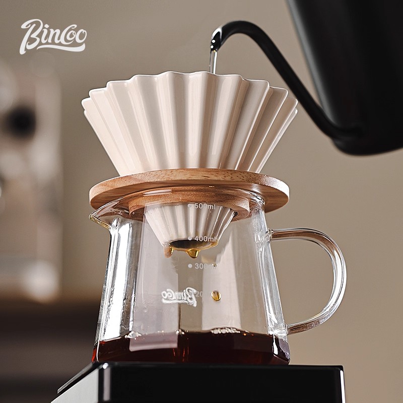 Bincoo手冲咖啡壶套装分享壶v60过滤杯萃取过滤器长嘴壶咖啡器具