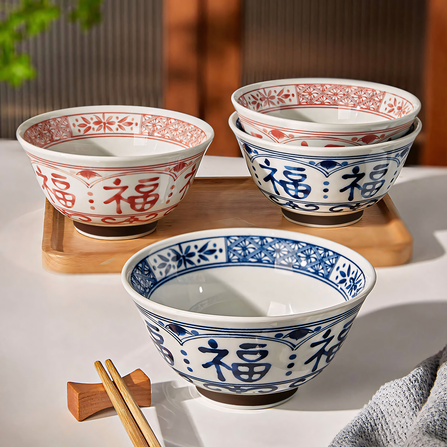 中式米饭碗家用2025新款