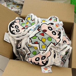 发颜值可可爱2024擦手巾蜡笔小新化妆卡通臭高室不厨房新款 挂式
