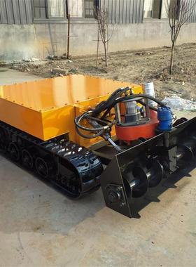 1防水VSJ液压履带底盘 药渣清理履底带盘总成 水下米0清淤泥履带