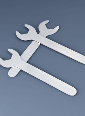 厂家扳镀锌开口手冲小扳手单86963头开口压呆扳手家具开配套口扳