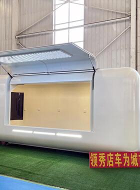 移动餐车景区营地网车红77157翼鸥门咖啡奶冰能淇茶淋小吃车多功