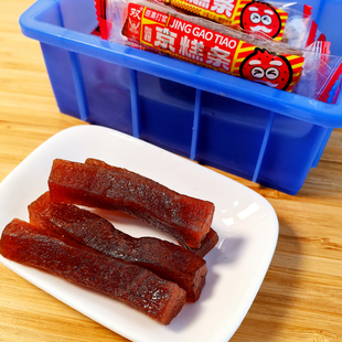 天津特产蓟县逸爽山楂京糕条山楂软条小包装山楂糕山楂爷爷酸甜0