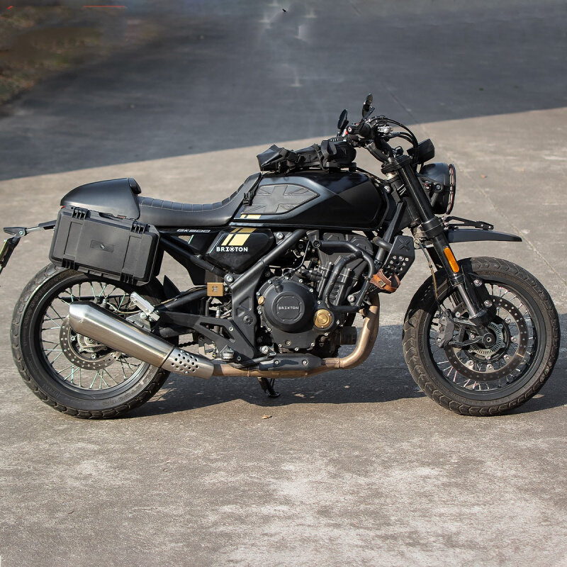 适用高金gk500改装边箱专用工具箱装饰手套箱雨衣箱brixton cross