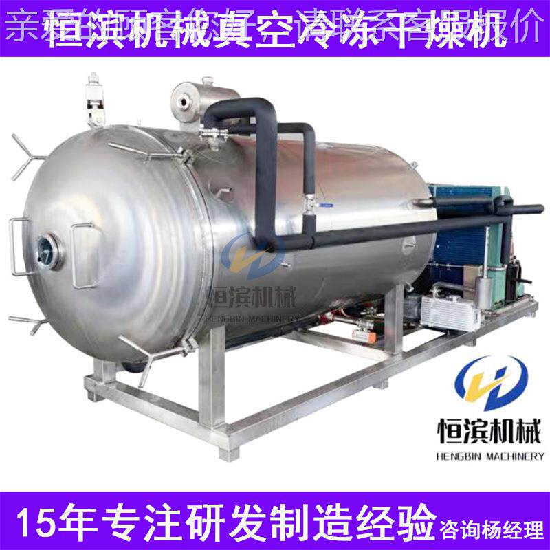 夏速溶果粉咖TFDH-1啡粉真空冻机 冬虫草温冷冻干干燥低机 榴莲肉