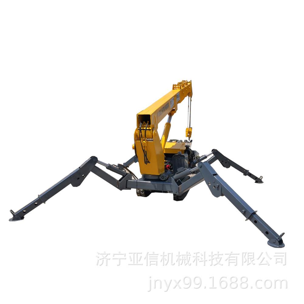 新品移动式微型蜘蛛吊 履带折叠起重机 3吨蜘蛛吊机价格