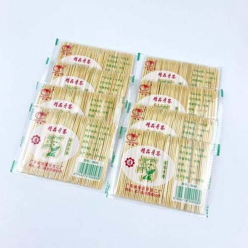 家用酒店餐厅竹制牙签天然毛竹牙签一次性双头餐饮卫生竹签水果签