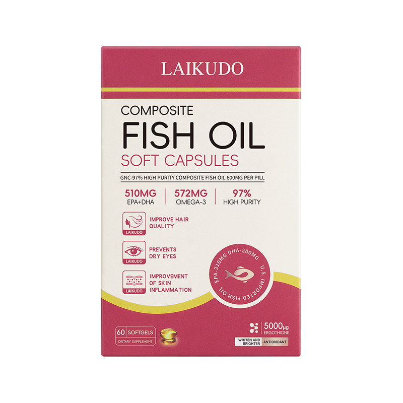 LAIKUDO鱼油美国进口Lkdk深海dha97%高纯度omega3软胶囊,保健食品/膳食营养补充食品,鱼油/深海鱼油,淘宝优惠券,粉丝福利购,淘宝优惠卷