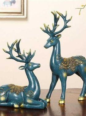 欧式客厅电视柜酒柜装饰品美式创意家居小摆设红酒架摆件结婚礼物