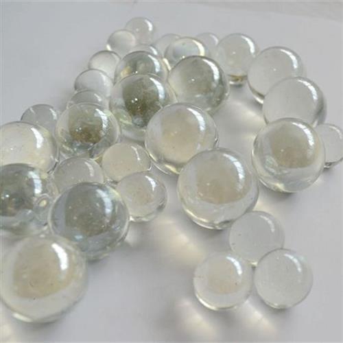 包邮无色透明玻璃圆珠1.4 /1.6/2.2/2.5厘米玻璃弹珠玻璃球游戏珠