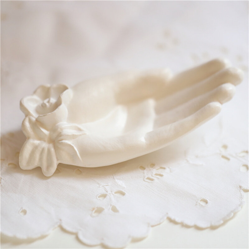 复古手手掌造型摆件装饰品摆拍道具收纳盘