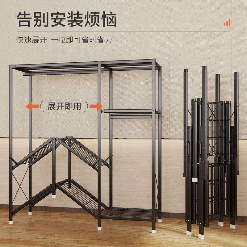 免安装折叠衣柜家用卧室出租房用简易布衣柜组装收纳柜衣橱经济型