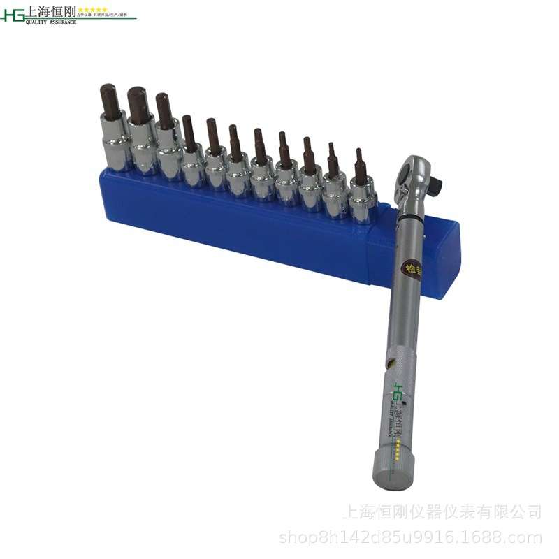 机械式可换头扭力扳手 300N.m预置式定扭矩扳手 汽缸手动扭矩扳手