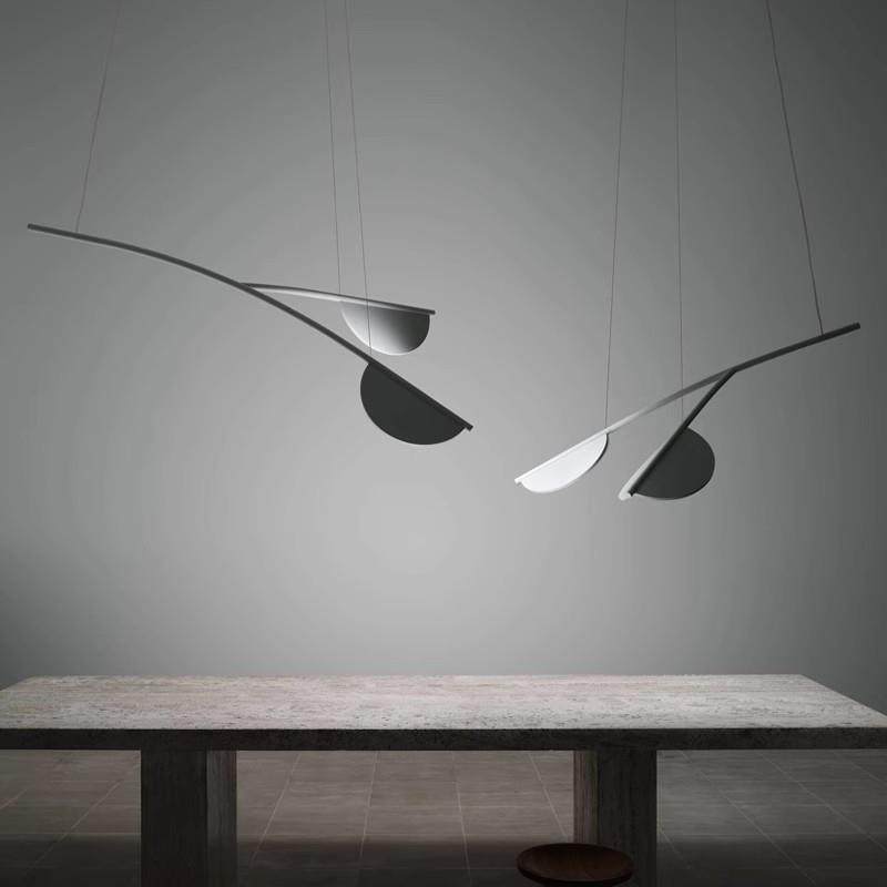 意大利餐厅岛台叶子吊灯餐桌灯长条客厅茶室设计师创意款亚克力吊,3C数码配件,USB灯,淘宝优惠券,粉丝福利购,淘宝优惠卷