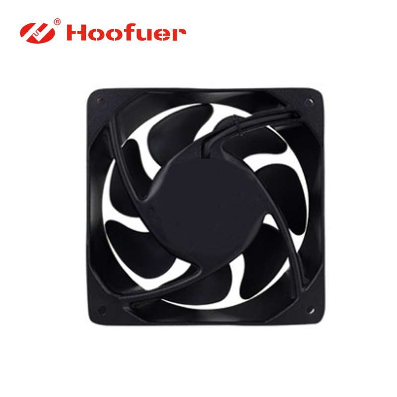 Hoofuer弘孚微型轴流风机14045 16062 220V方形工业机柜散热风扇
