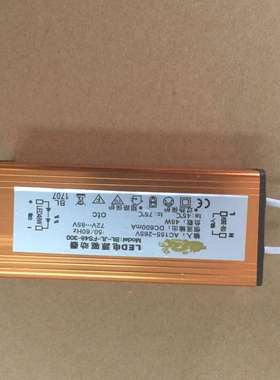 LED电源驱动器JL-FS48-600 48W集成平板灯600*600