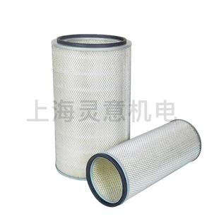 开山柴油机空滤K2550 开山螺杆机双芯空滤 主机滤芯YKW2036U1